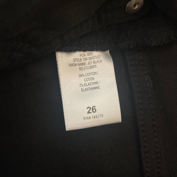 Re/Done Comfort Stretch High Rise Stove Pipe - Size 26 - Picture 12 of 16